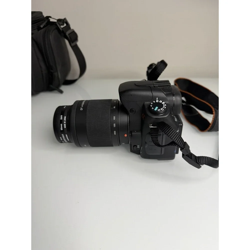 Sony α350 DSLR-A350 14.2 MP Camera Lens, Sony Battery Grip *See Info* Bundle